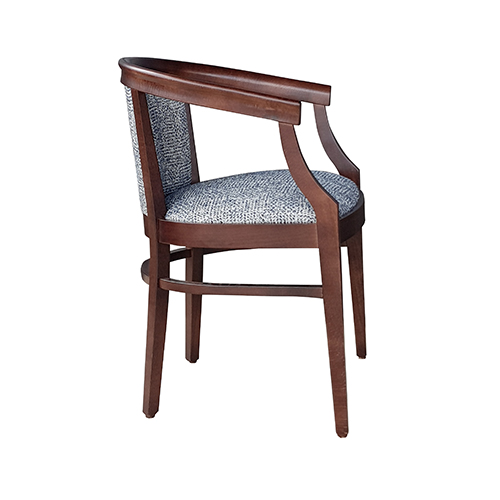 Aged Care Dining Rebecca Chair, side view